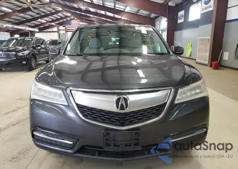 2015 Acura Mdx Technology z USA, uszkodzony, nr VIN 5FRYD4H45FB019416